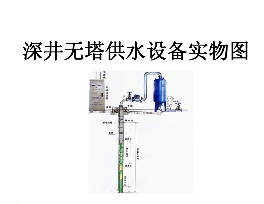 佛山高明区井泵无塔式供水设备